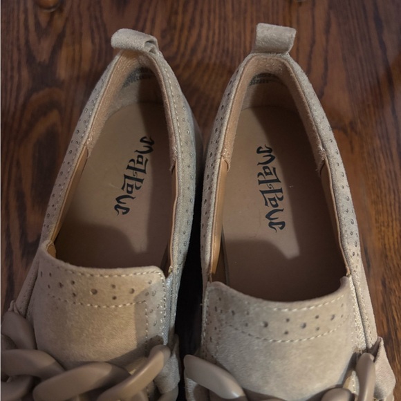 Women's Tan Platform Loafers - Picture 3 of 5